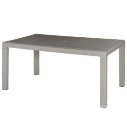 MESA ELEGANTE RATAN TAUPE 150X90X72 CM 4090-02