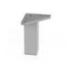 PATA MUEBLE CUADRADA ABS 40X100MM AL.MATE 50013AL