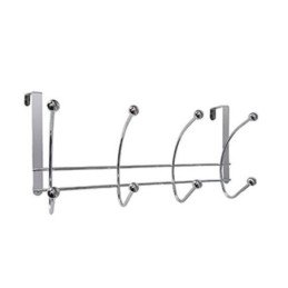 PERCHA SOBREPUERTA 4 GANCHOS, 8 BOLAS CROMO 970CR8