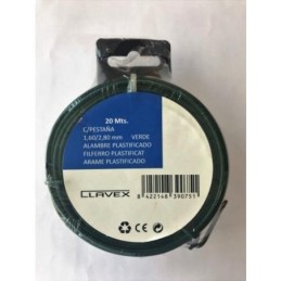 ALAMBRE PLASTIFICADO VERDE 1,6/2,8 MM X 25M. 39076