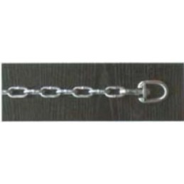 TORNIQUETE GIRATORIO CINCADO PARA CADENA 4 MM.