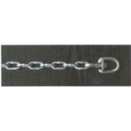 TORNIQUETE GIRATORIO CINCADO PARA CADENA 6 MM.