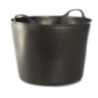 CAPAZO 42 L ITROS PLASTICO NEGRO