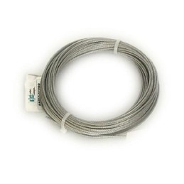 CABLE ACERO 6X7+1 4 MM. (ROLLO 25 M.)