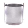 CUBO RECTO GALVANIZADO 2 ASAS LATERALES 14 26 L.