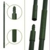 TUTOR DE ACERO PLASTIFICADO 16M PROLONGABLES 60CM.