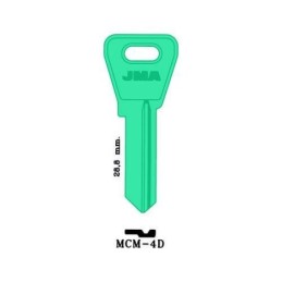 LLAVIN ALUMINIO COLOR MCM-4D-AS