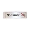 SILUETA ALUMINIO NO FUMAR 022