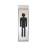 SILUETA ALUMINIO FIGURA CABALLERO 029