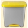 PEDALBIN ECOLOGICO 50 L. AMARILLO