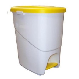 PEDALBIN ECOLOGICO 25 L. AMARILLO