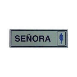 PICTOGRAMA LATONADO 180X60 SEÑORITA