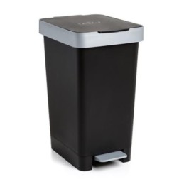 CUBO PEDAL 25 LITROS SMART NEGRO 1021027
