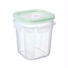 CONT. ALIMENTOS 0.7 L. CLICK/CLACK TRANS./VERDE