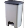 CUBO PEDAL BIN CIERRE PEDAL GRIS 25L. 248976
