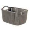 CESTO RECTANGULAR 8 L. MARRON 230011