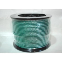 CUERDA TRENZADA ALMA PP. 6 MM. BLC/VERDE 200 M.