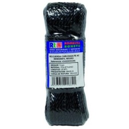 CUERDA CABLEADA PE. 4 CABOS 5 MM. VERDE 20 M.