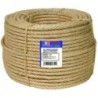 CUERDA CABLEADA SISAL 4 CABOS 6 MM. 200 M.