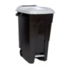 CONTENEDOR BASURA 120L. GRIS 423000
