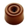 TOPE PUERTA CON TORNILLO T5 NEGRO (BOLSA- 50)