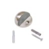 TOPE PUERTA C/PIVOTE Y TORNILLO CROMO MATE B90200F