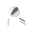 TOPE PUERTA C/PIVOTE Y TORNILLO BLANCO B90200D