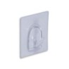 PERCHA REMOVIBLE BASE 61X48 MM. TRANS. BL-1
