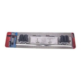 CUELGA ESCOBAS CON RODILLO DOBLE (DISPLAY-1) 7065