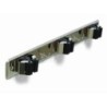 CUELGA ESCOBAS CON RODILLO TRIPLE (DISPLAY-1) 7066