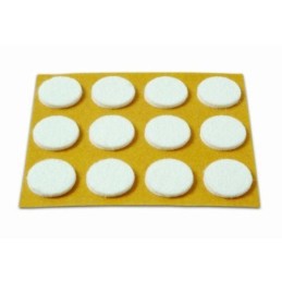 DESLIZADORES FIELTRO BLANCO 20MM B70730B