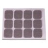 DESLIZADOR FIELTRO SINT. 20X23 MM. GRIS DISPLAY-12