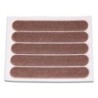 DESLIZADOR FIELTRO SINTETICO 13X91MM MARRON (DS-5)