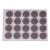 DESLIZADOR FIELTRO SINTETICO 16MM GRIS (DS-20)