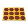 DESLIZADORES FIELTRO 20MM MARRON B7073M