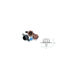 GOTERO AUTOCOMPENSANTE "KEY-ORVEL" 2L/H