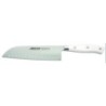 CUCHILLO SANTOKU CON ALVEOLOS 18CM RIVIERA BLANCO