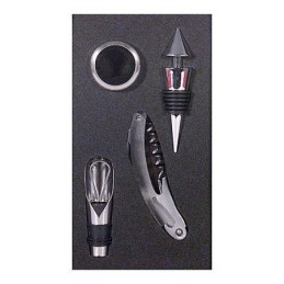 JUEGO 4 PIEZAS PARA VINO KS5011