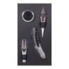JUEGO 4 PIEZAS PARA VINO KS5011