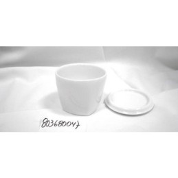 AZUCARERO PORCELANA BLANCO LOTTO CUADRADA