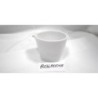 CREMERA PORCELANA BLANCA LOTTO CUADRADA