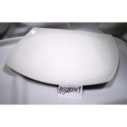 BANDEJA PORCELANA BLANCA 28X36 LOTTO CUADRADA