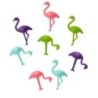 SET DE MARCACOPAS FLAMENCOS SILICONA FIA 565