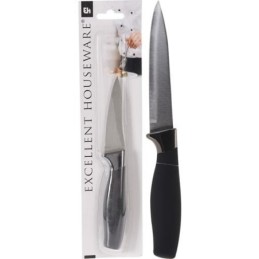 CUCHILLO COCINA INOX 33CM MANGO NEGRO C80621750