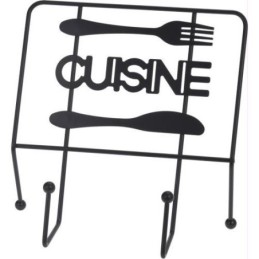 ATRIL COCINA METAL NEGRO C80620920