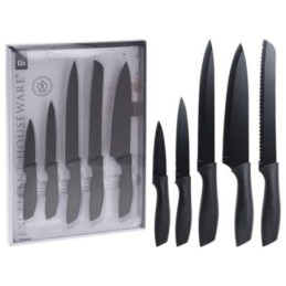SET 5 CUCHILLOS COCINA C/NEGRO 404000740