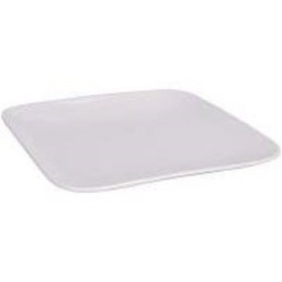 PLATO CUADRADO PORCELANA BLANCO 26CM Q81000070
