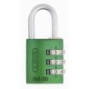 CANDADO COMBINACION VERDE 30 MM. 145/30