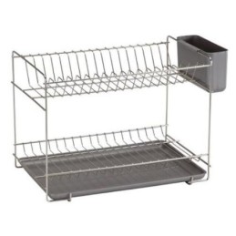 ESCURREPLATOS PEQUEÑO INOXIDABLE GRIS 90985