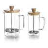 CAFETERA EMBOLO MADERA 800ML 62168